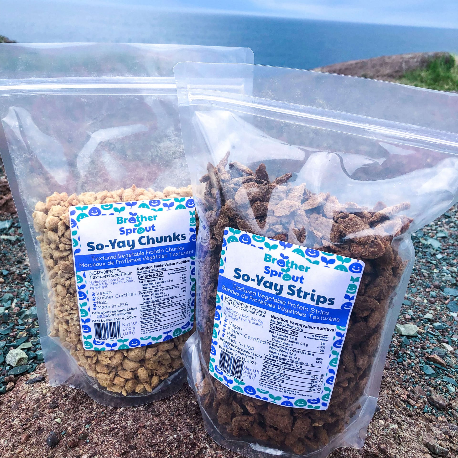 Unflavored So-Yay Proteins (Chunks or Strips)